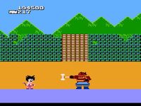 une photo d'Ã©cran de Dragon Ball - Le secret du dragon sur Nintendo Nes